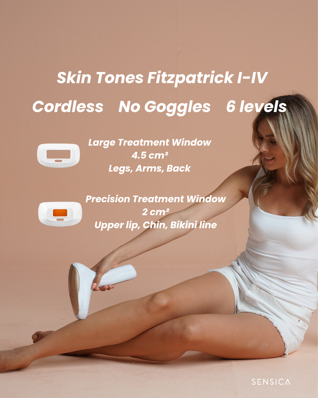 Sensilight™ Pro At-Home Cordless IPL Hair Removal
